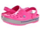 Crocs Crocband Ii.5 Clog (fuchsia/light Grey) Clog Shoes