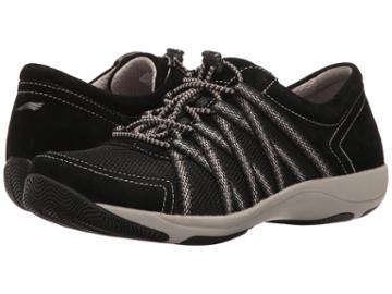 Dansko Honor (black Suede) Women's  Shoes