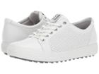 Ecco Golf Casual Hybrid 2 (white) Women's Golf Shoes