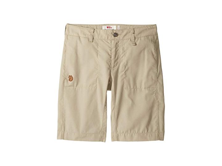 Fjallraven Kids Abisko Shade Shorts (little Kids/big Kids) (limestone) Boy's Shorts