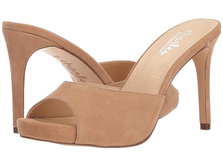Charles By Charles David Carmen (nude Kid Suede) High Heels