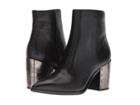 Frye Flynn Omaha Short Inside Zip (black Tumbled Buffalo) Women's Dress Zip Boots