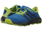 Adidas Outdoor Kids Terrex Climacool Voyager Cf (little Kid/big Kid) (real Teal/chalk White/solar Slime) Boys Shoes