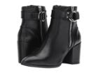 Steven Johannah Bootie (black Leather) Women's Shoes