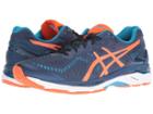 Asics Gel-kayano(r) 23 (poseidon/flame Orange/blue Jewel) Men's Running Shoes