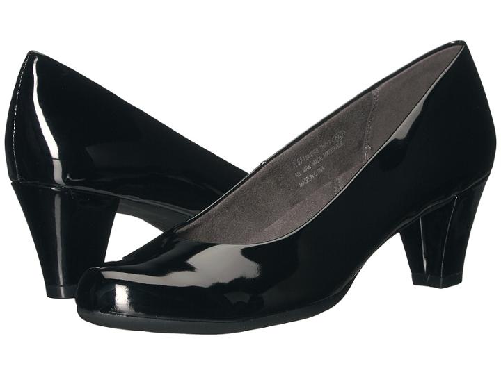 Aerosoles Shore Thing (black Patent) High Heels