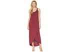 Nic+zoe Relax Ride Dress (washed Raisin) Women's Dress