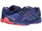 The North Face Litewave Tr (patriot Blue Print/tropical Coral) Women's Running Shoes