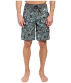 The North Face Whitecap Boardshorts (laurel Wreath Green Wildlife Print (prior Season)) Men's Swimwear