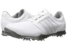 Adidas Golf Adipure Tour (ftwr White/light Onix/iron Metallic) Women's Golf Shoes