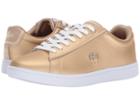 Lacoste Carnaby Evo 118 1 (gold/white) Women's Shoes