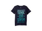 Hurley Kids Don't Sink Tee (little Kids) (obsidian) Boy's T Shirt