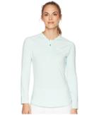 Nike Court Pure Half-zip Tennis Top (igloo/white) Women's Clothing