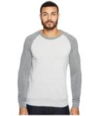 Alternative Colorblock Champ (eco Oatmeal/eco Grey) Men's Long Sleeve Pullover