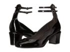 Free People Lana Block Heel (black) Women's 1-2 Inch Heel Shoes