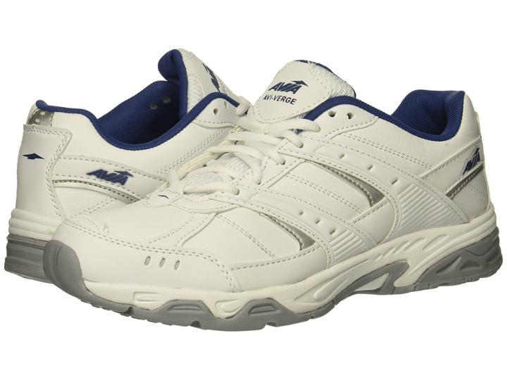 Avia Avi-verge (bright White/bijou Blue/silver Alloy) Women's Shoes