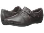 Clarks Everlay Coda (dark Brown Leather) Women's  Shoes