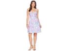 Lilly Pulitzer Easton Dress (cosmic Coral Cracked Up) Women's Dress