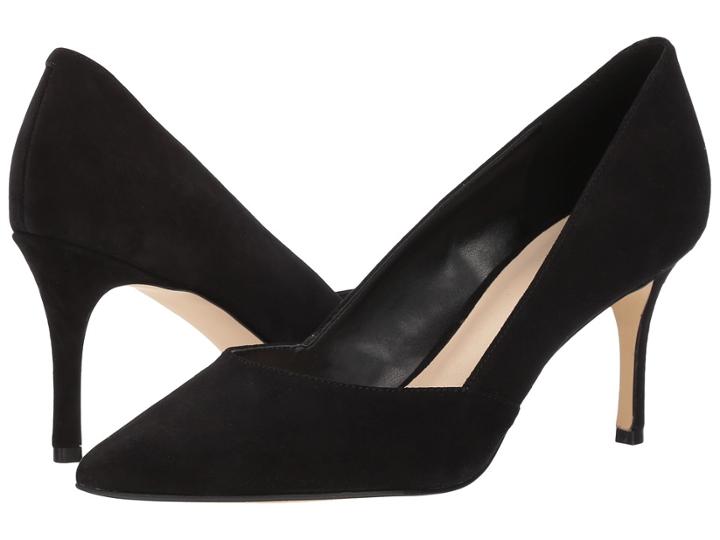 Nine West Mine Pump (black Isa Kid Suede) High Heels