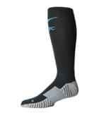 Nike Stadium Over-the-calf Sock (anthracite/omega Blue) Knee High Socks Shoes
