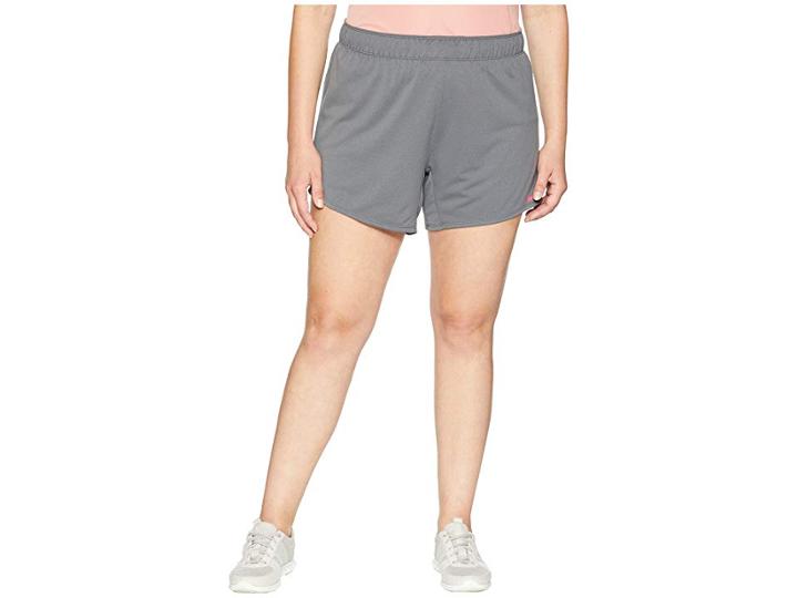 Nike Flex Attack Tr5 Shorts (size 1x-3x) (dark Grey/heather/rush Pink) Women's Shorts