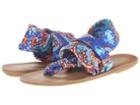 Dirty Laundry Beebop (blue Paisley) Women's Sandals