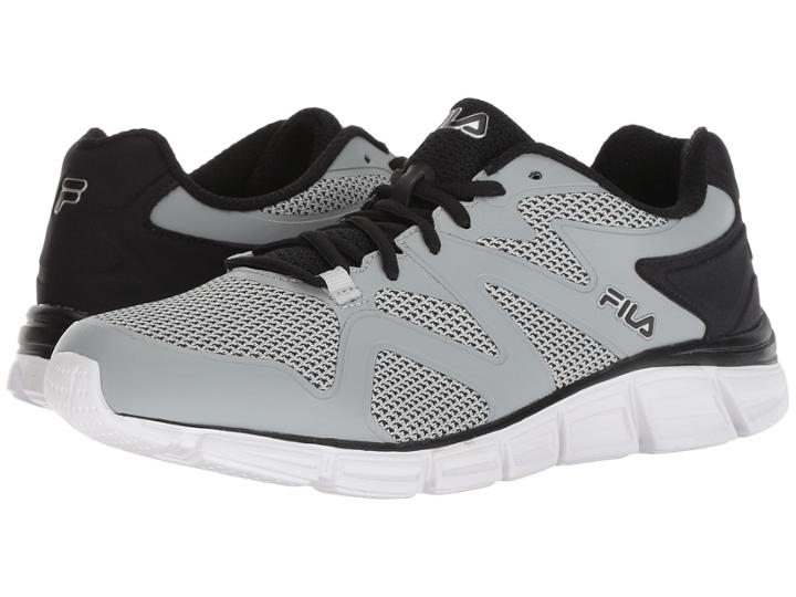 Fila Memory Cryptonic 2 Running (highrise/black/metallic Silver) Men's Running Shoes
