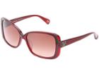 Diane Von Furstenberg Josalyn (red Plum/mauve Gradient) Plastic Frame Fashion Sunglasses