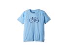Life Is Good Kids Mobile Device Bike Cool T-shirt (little Kids/big Kids) (carolina Blue) Boy's T Shirt
