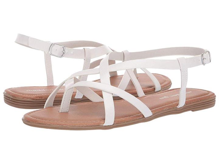Madden Girl Ponnyy (white Paris) Women's Sandals