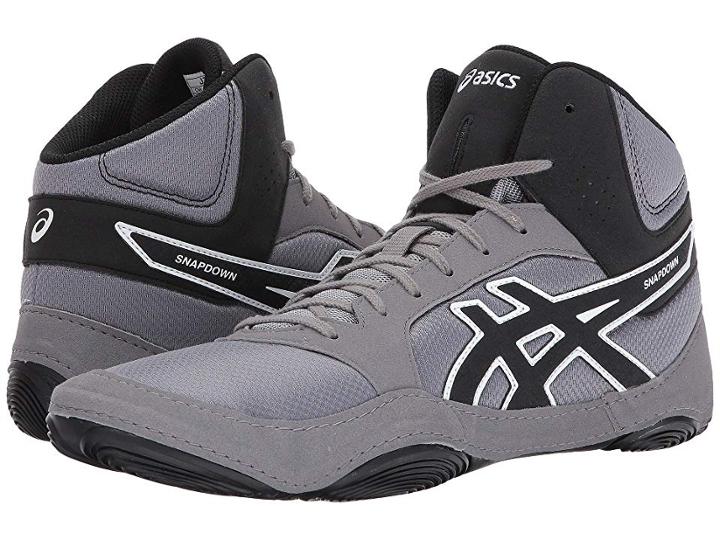 Asics Snapdown 2 (black/aluminum/white) Men's Wrestling Shoes