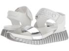 Salvatore Ferragamo Sabaudia (argento Specchio Croc) Women's Sandals