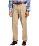 Dockers Men's Comfort Khaki D4 Relaxed Fit Flat Front (khaki) Men's Casual Pants