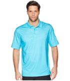 Callaway Space Dye Gradient Print Polo (scuba Blue) Men's Clothing