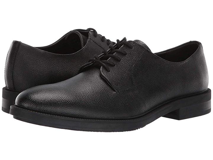 Calvin Klein Carl (black Small Tumbled Leather) Men's Shoes