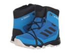 Adidas Outdoor Kids Terrex Snow Cp Cw (little Kid/big Kid) (blue Beauty/black/hi-res Orange) Boy's Shoes