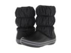Crocs Winter Puff Boot (black/charcoal) Women's Boots