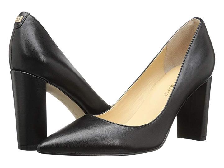 Ivanka Trump Katie (black Leather) High Heels