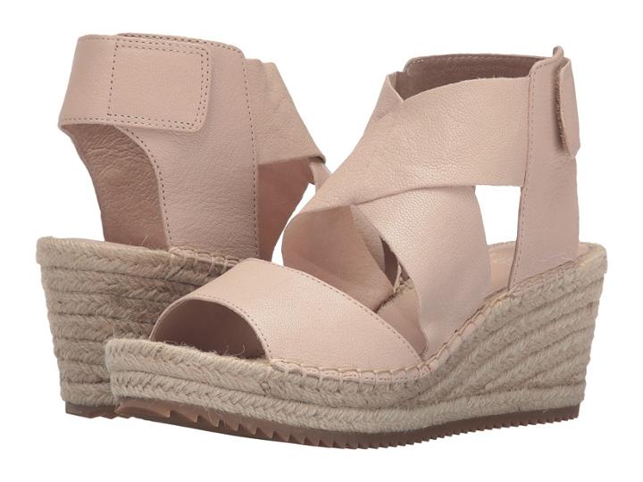Eileen Fisher Willow (desert Tumbled Leather) Women's Wedge Shoes