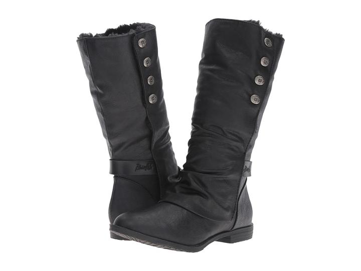 Blowfish Tonya Shr (black Old Ranger Pu/dyecut Pu) Women's Pull-on Boots