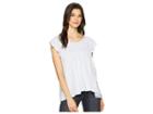 Free People Coconut Tee (light Blue) Women's T Shirt