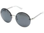 Guess Gf0308 (silver/smoke Mirror Lens) Fashion Sunglasses