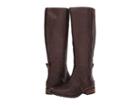 Ugg Leigh Boot (dark Brown) Women's Zip Boots
