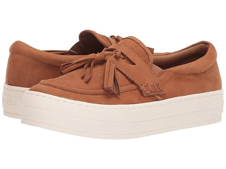 J/slides Hallie (cognac Nubuck) Women's Shoes