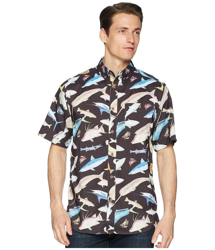 Kavu River Wrangler (fish Fiesta) Men's Clothing