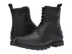 Sorel Madson Wingtip Boot Waterproof (black) Men's Waterproof Boots