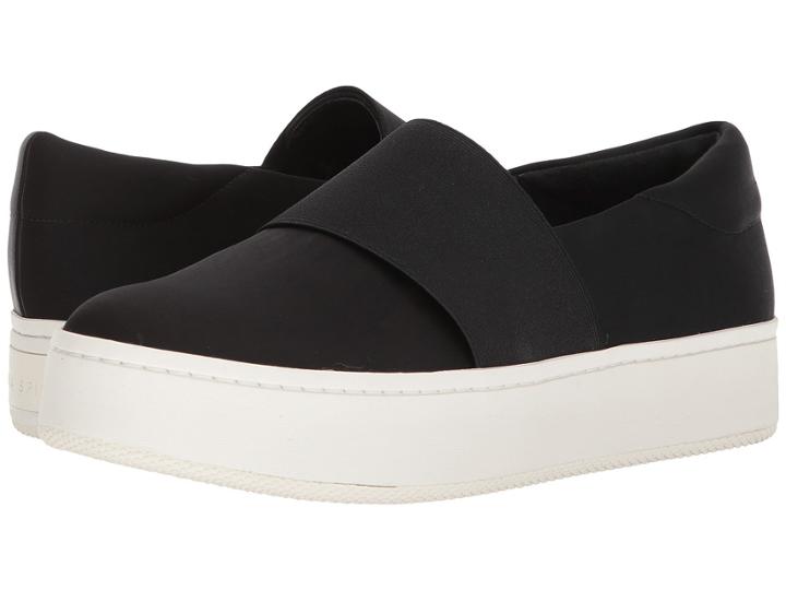 Via Spiga Traynor (black Canvas) Women's  Shoes
