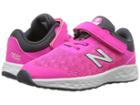 New Balance Kids Kvkayv1i (infant/toddler) (pink Glo/thunder) Girls Shoes
