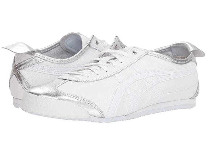 Onitsuka Tiger By Asics Mexico 66 (silver/white) Lace Up Casual Shoes