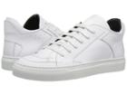 Mm6 Maison Margiela Classic Low Lace-up Sneaker (white Leather) Women's Shoes